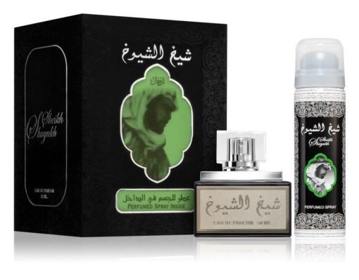 Sheikh Al Shuyukh Black - EDP 50 ml + deodorant spray 50 ml-Parfumuri bărbați