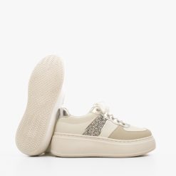 Sneakers dama Jose Argintii 2