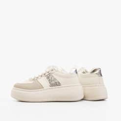 Sneakers dama Jose Argintii 3