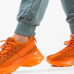 Sneakers dama Leon Portocalii 2