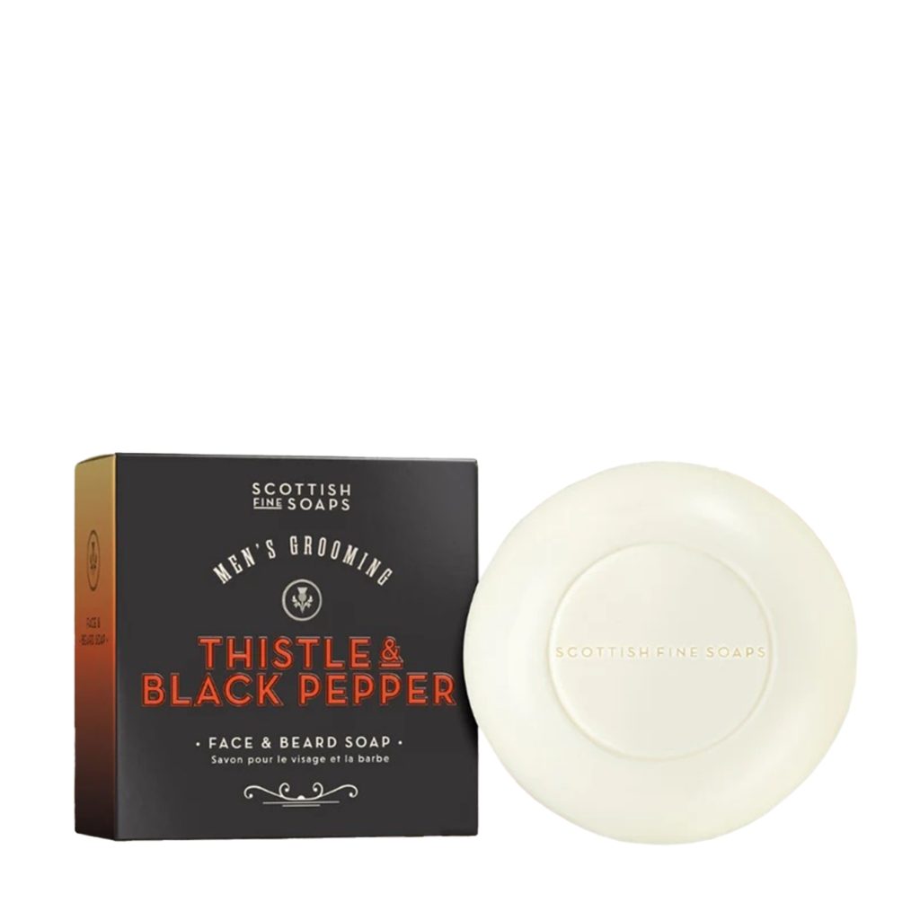 Thistle & black pepper face & beard soap 100 gr-Ingrijirea pielii-