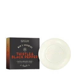 Thistle & black pepper face & beard soap 100 gr-Ingrijirea pielii-