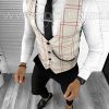Tinuta barbati smart casual Pantaloni +Vesta 8078-Tinute barbati smart casual > Tinute barbati smart casual din 2 piese