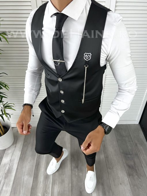 Tinuta barbati smart casual Pantaloni +Vesta V73-Tinute barbati smart casual > Tinute barbati smart casual din 2 piese