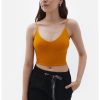 Top crop cu bretele inguste-FEMEI/IMBRACAMINTE/Tricouri si maiouri-IMBRACAMINTE/Tricouri si maiouri