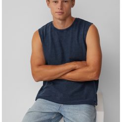 Top regular fit din bumbac-BARBATI/IMBRACAMINTE/Tricouri si maiouri-IMBRACAMINTE/Tricouri si maiouri