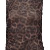 Top slim-fit cu model animal print-FEMEI/IMBRACAMINTE/Tricouri si maiouri-IMBRACAMINTE/Tricouri si maiouri