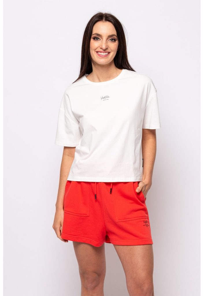 Tricou cu decolteu la baza gatului Melinda-FEMEI/IMBRACAMINTE/Tricouri si maiouri-IMBRACAMINTE/Tricouri si maiouri