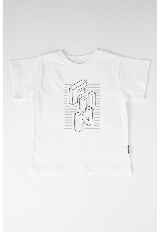 Tricou cu decolteu la baza gatului si imprimeu-BAIETI/IMBRACAMINTE/Tricouri si maiouri-IMBRACAMINTE/Tricouri si maiouri