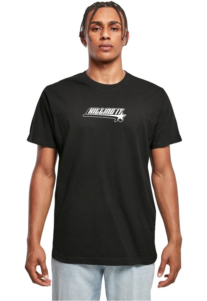 Tricou cu detaliu text-BARBATI/IMBRACAMINTE/Tricouri si maiouri-IMBRACAMINTE/Tricouri si maiouri