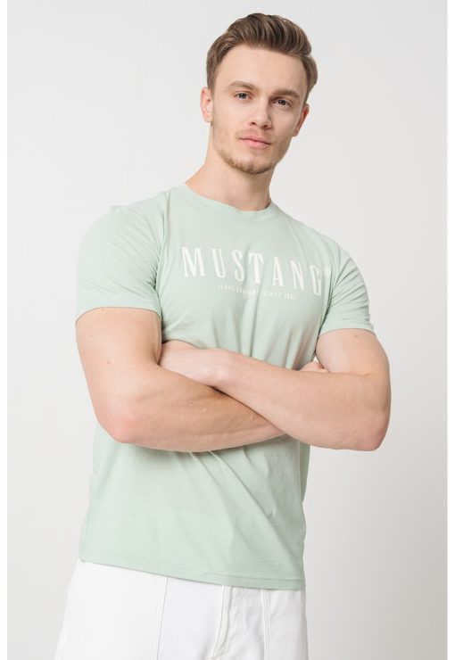 Tricou cu imprimeu logo pe piept-BARBATI/IMBRACAMINTE/Tricouri si maiouri-IMBRACAMINTE/Tricouri si maiouri