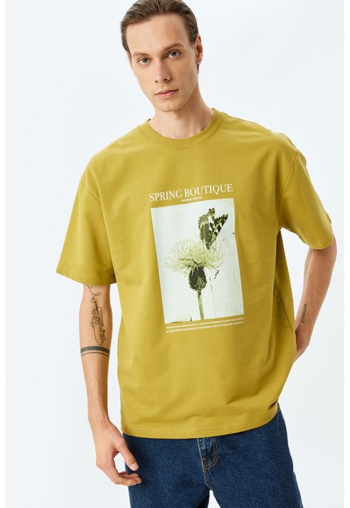 Tricou cu imprimeu poza-BARBATI/IMBRACAMINTE/Tricouri si maiouri-IMBRACAMINTE/Tricouri si maiouri