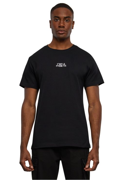 Tricou cu imprimeu text discret-BARBATI/IMBRACAMINTE/Tricouri si maiouri-IMBRACAMINTE/Tricouri si maiouri