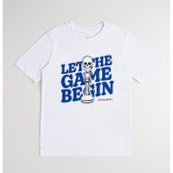 Tricou cu imprimeu text si decolteu la baza gatului-BAIETI/IMBRACAMINTE/Tricouri si maiouri-IMBRACAMINTE/Tricouri si maiouri