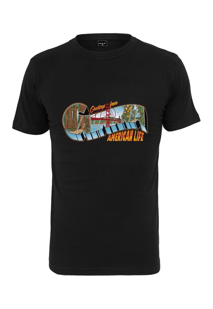 Tricou de bumbac cu imprimeu California-FEMEI/IMBRACAMINTE/Tricouri si maiouri-IMBRACAMINTE/Tricouri si maiouri