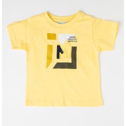 Tricou de bumbac cu model in relief-BAIETI/IMBRACAMINTE/Tricouri si maiouri-IMBRACAMINTE/Tricouri si maiouri