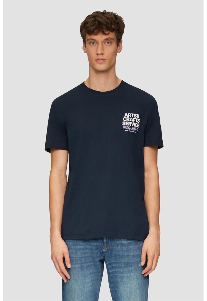 Tricou din bumbac cu imprimeu-BARBATI/IMBRACAMINTE/Tricouri si maiouri-IMBRACAMINTE/Tricouri si maiouri
