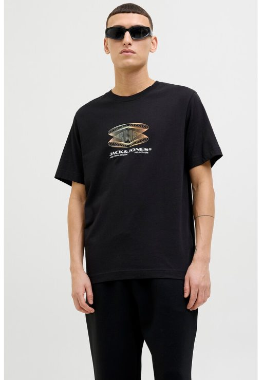 Tricou din bumbac cu logo-BARBATI/IMBRACAMINTE/Tricouri si maiouri-IMBRACAMINTE/Tricouri si maiouri