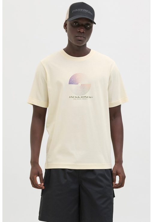 Tricou din bumbac cu logo-BARBATI/IMBRACAMINTE/Tricouri si maiouri-IMBRACAMINTE/Tricouri si maiouri