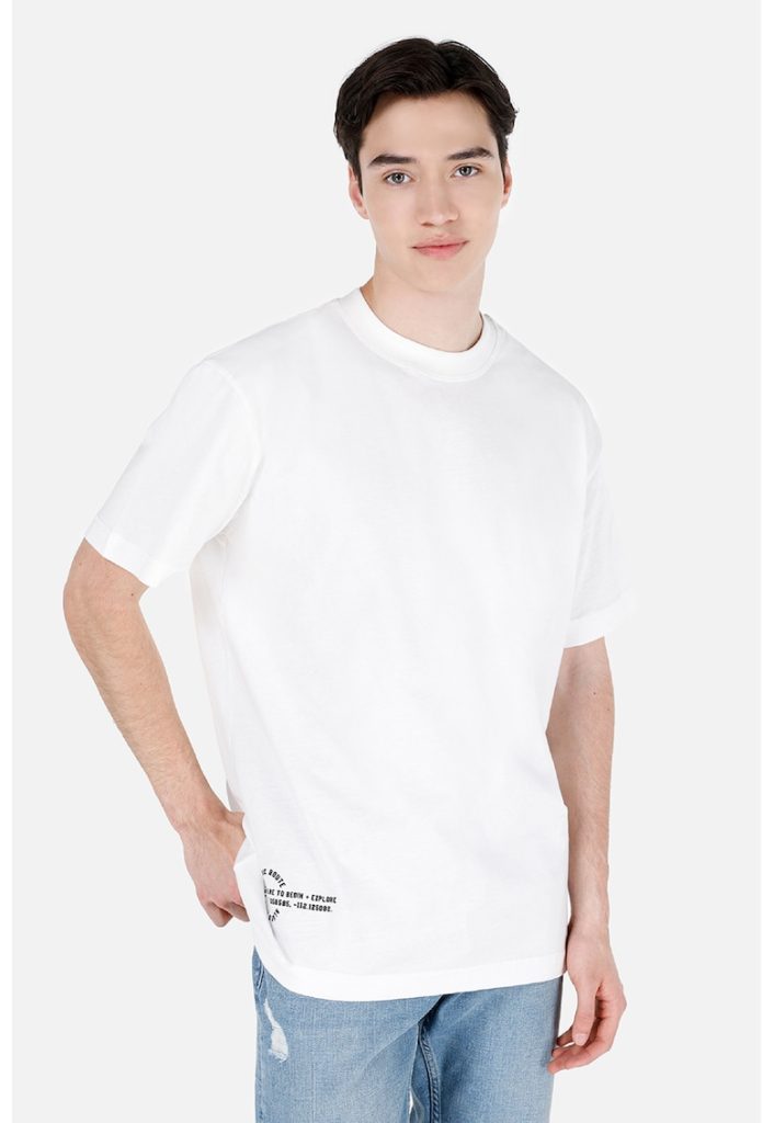 Tricou lejer cu imprimeu foto-BARBATI/IMBRACAMINTE/Tricouri si maiouri-IMBRACAMINTE/Tricouri si maiouri