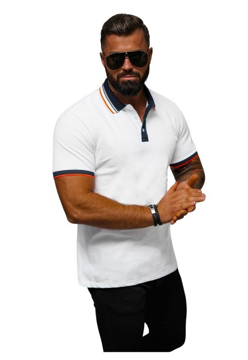 Tricou polo barbati  O/DA719-BARBATI/IMBRACAMINTE/Tricouri si maiouri-IMBRACAMINTE/Tricouri si maiouri