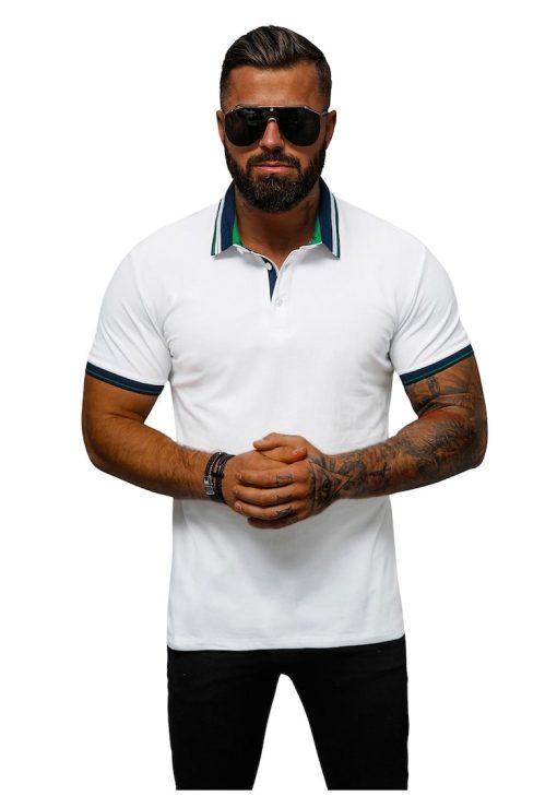 Tricou polo barbati  O/DA729-BARBATI/IMBRACAMINTE/Tricouri si maiouri-IMBRACAMINTE/Tricouri si maiouri