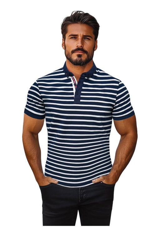 Tricou polo barbati  O/PA6636-BARBATI/IMBRACAMINTE/Tricouri si maiouri-IMBRACAMINTE/Tricouri si maiouri