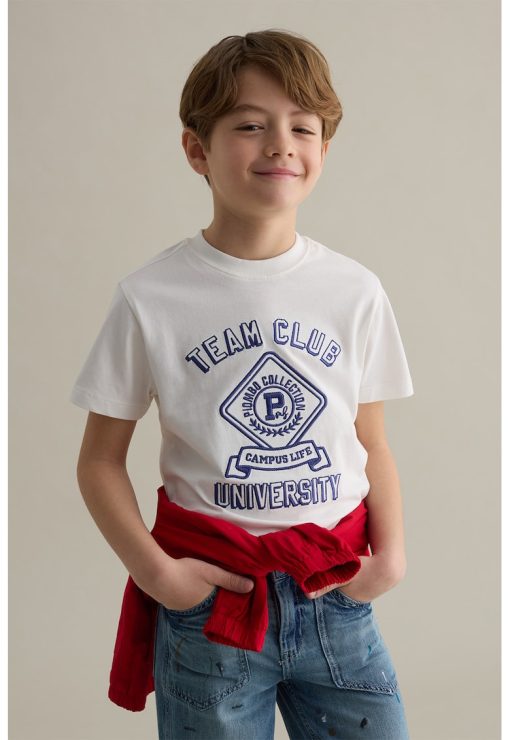 Tricou regular fit cu imprimeu grafic-BAIETI/IMBRACAMINTE/Tricouri si maiouri-IMBRACAMINTE/Tricouri si maiouri