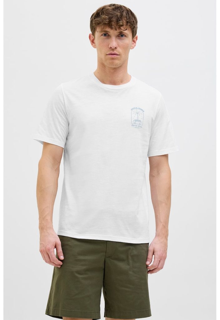 Tricou regular fit cu imprimeu text-BARBATI/IMBRACAMINTE/Tricouri si maiouri-IMBRACAMINTE/Tricouri si maiouri