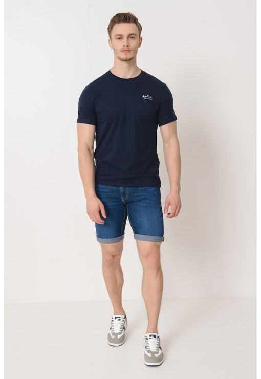 Tricou slim fit cu logo-BARBATI/IMBRACAMINTE/Tricouri si maiouri-IMBRACAMINTE/Tricouri si maiouri