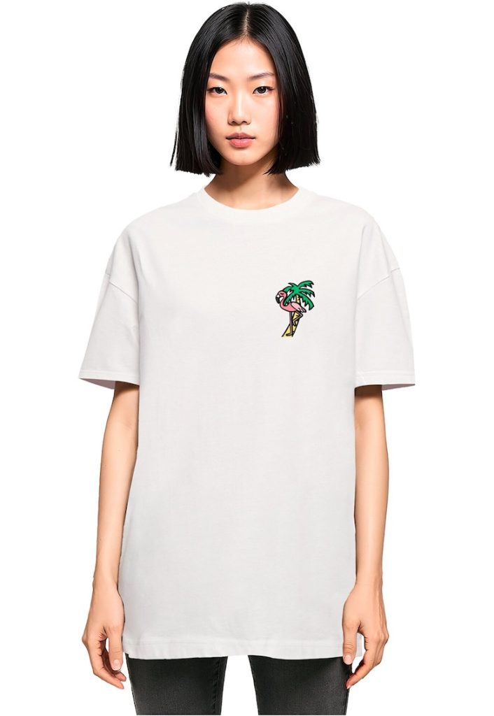 Tricou supradimensionat cu imprimeu grafic-FEMEI/IMBRACAMINTE/Tricouri si maiouri-IMBRACAMINTE/Tricouri si maiouri