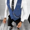 Vesta barbati eleganta slim fit bleu B8102  N8-3.2-Veste > Veste barbati elegante