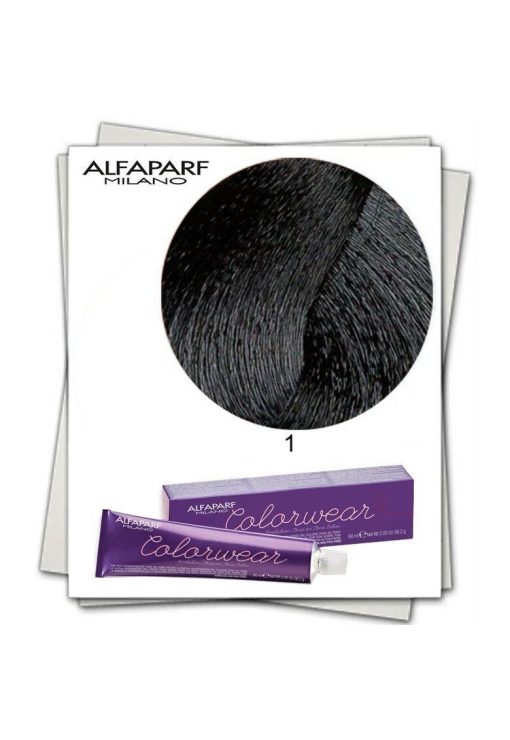 Vopsea fara amoniac  Milano Color Wear 1 Nero - Femei - 60 ml-FEMEI/INGRIJIRE COSMETICA/Produse cosmetice-INGRIJIRE COSMETICA/Produse cosmetice