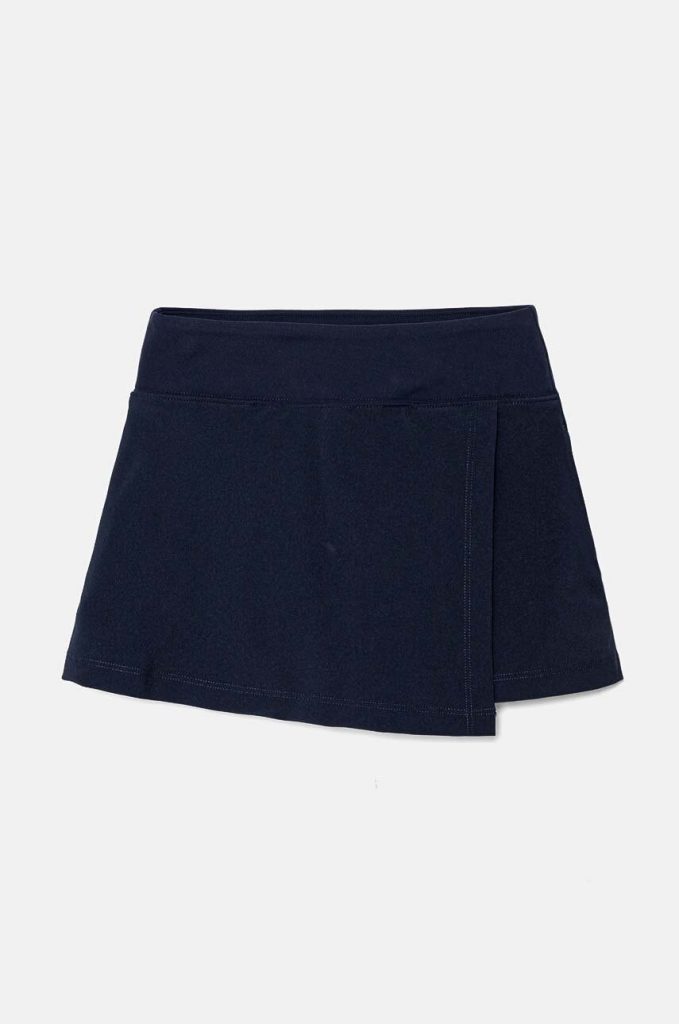 Abercrombie & Fitch fusta fete culoarea albastru marin