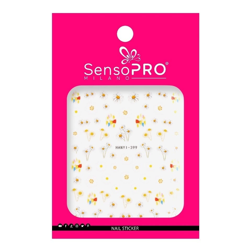 Abtibild Unghii SensoPRO Milano - Daisy Dreams-Nail Art > Abtibilduri Unghii/ Stickere