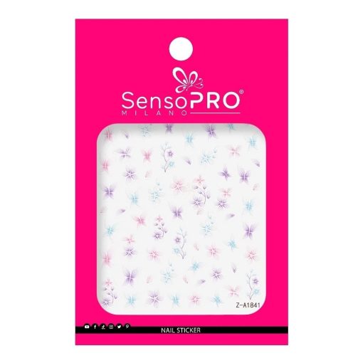 Abtibild Unghii SensoPRO Milano - Dancing Butterflies-Nail Art > Abtibilduri Unghii/ Stickere