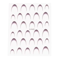 Abtibild Unghii SensoPRO Milano French Black 1