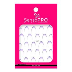 Abtibild Unghii SensoPRO Milano - French Indigo-Nail Art  data-eio=