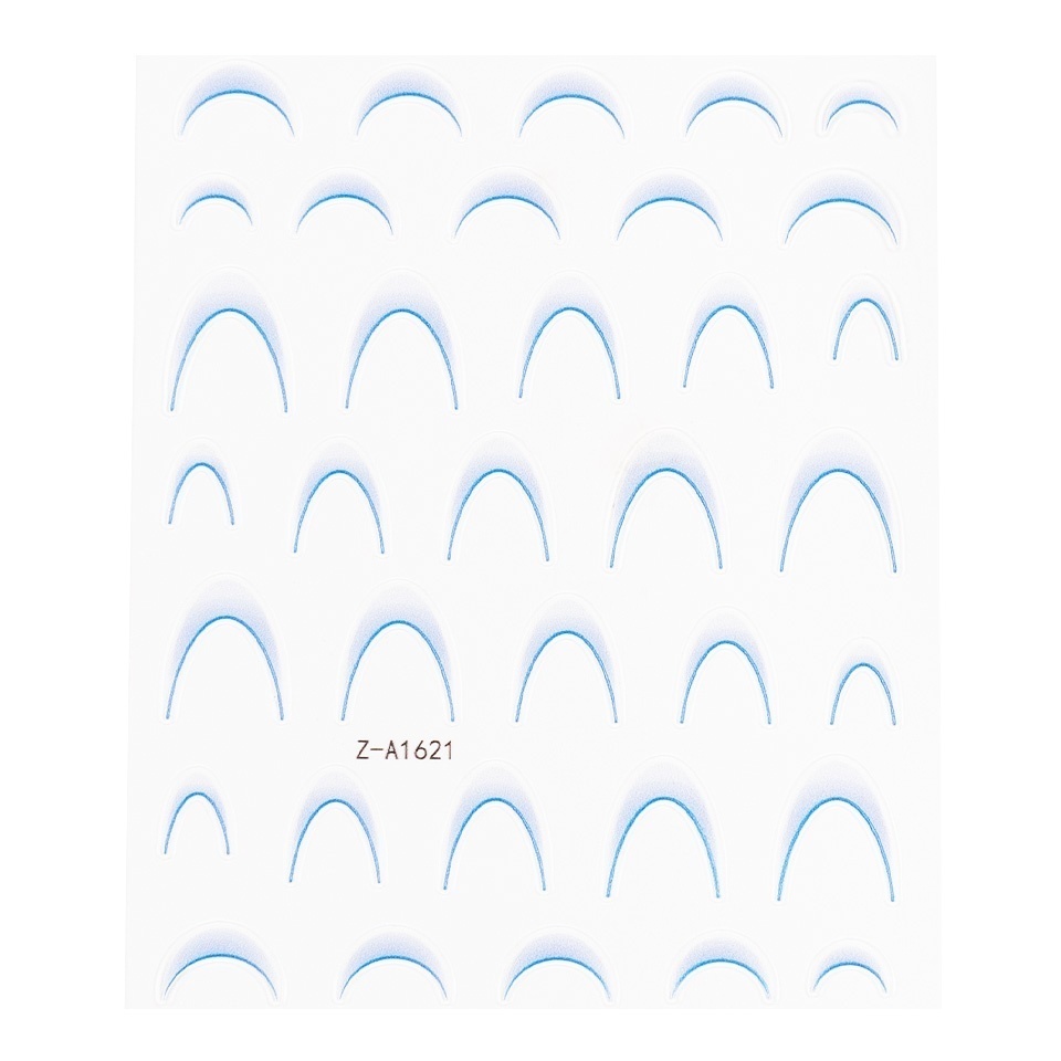 Abtibild Unghii SensoPRO Milano French Ombre Azure 1