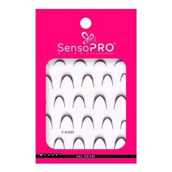 Abtibild Unghii SensoPRO Milano - French Ombre Black-Nail Art  data-eio=