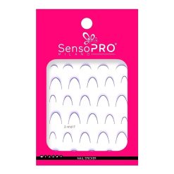 Abtibild Unghii SensoPRO Milano - French Ombre Purple-Nail Art  data-eio=