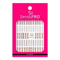 Abtibild Unghii SensoPRO Milano - Gilded Scales-Nail Art > Abtibilduri Unghii/ Stickere