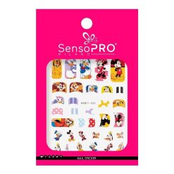 Abtibild Unghii SensoPRO Milano - Happy Friends-Nail Art > Abtibilduri Unghii/ Stickere
