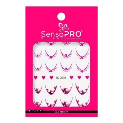 Abtibild Unghii SensoPRO Milano - Heart Charm-Nail Art > Abtibilduri Unghii/ Stickere