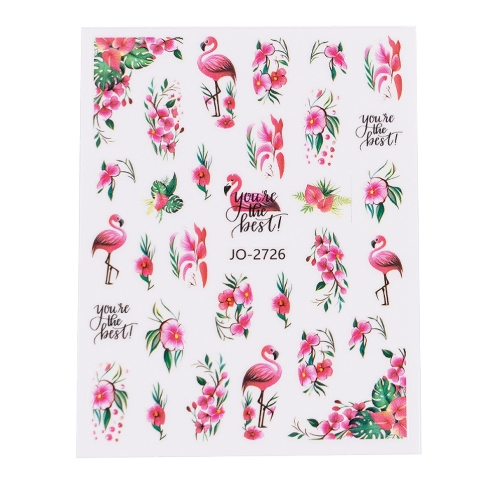 Abtibild Unghii SensoPRO Milano Pink Flamingo 1