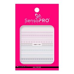 Abtibild Unghii SensoPRO Milano - Snowy Lace-Nail Art > Abtibilduri Unghii/ Stickere