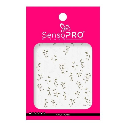 Abtibild Unghii SensoPRO Milano - Spring Flowers-Nail Art > Abtibilduri Unghii/ Stickere