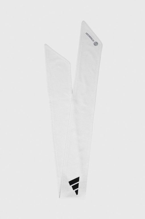 Adidas Performance bentita pentru cap culoarea alb-Echipament sport