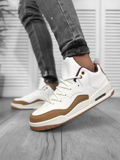 Adidasi barbati casual  crem 5919-Incaltaminte > Adidasi barbati