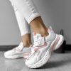 Adidasi dama casual cu talpa inalta  roz CL2405 t5-1-Incaltaminte > Incaltaminte dama > Adidasi dama
